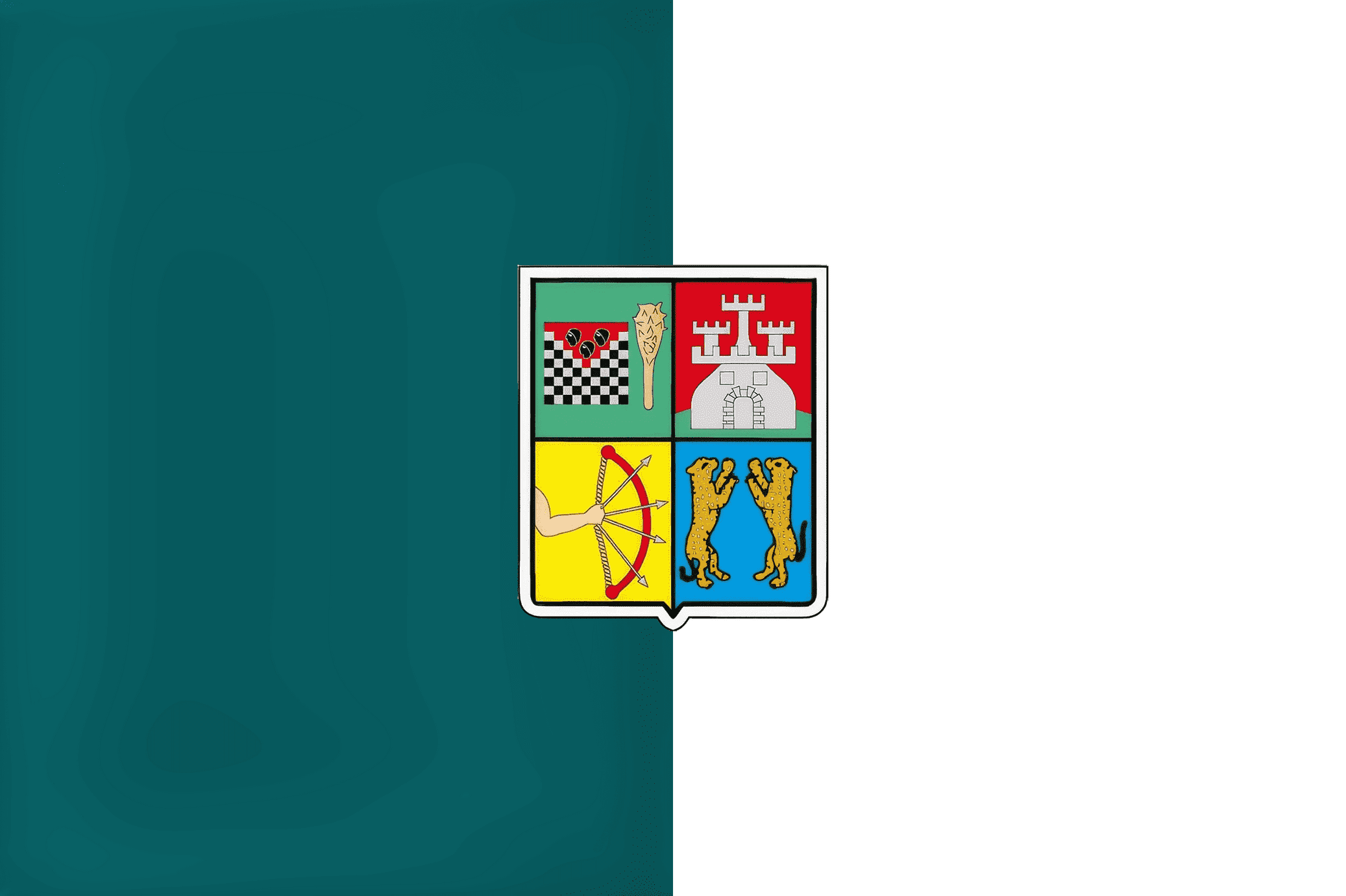 Bandera de Huancayo y escudo Bandera de Huancayo y escudo