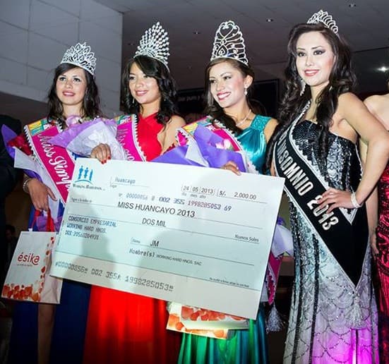 Miss Huancayo 2013